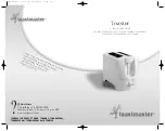 Toastmaster T2000BCCAN Use And Care Manual preview