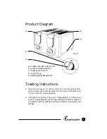 Предварительный просмотр 4 страницы Toastmaster T2050BC Use And Care Manual