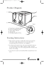 Preview for 4 page of Toastmaster T2050WCCAN Use And Care Manual