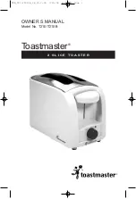 Toastmaster T210 Owner'S Manual preview