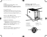 Preview for 5 page of Toastmaster T220 Owner'S Manual