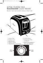 Preview for 5 page of Toastmaster T230 Owner'S Manual