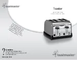 Toastmaster T475C Use And Care Manual preview