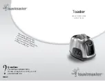 Toastmaster T80BC Use And Care Manual preview
