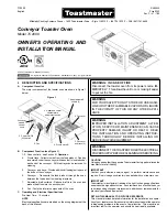 Toastmaster TC2000 Owner'S Operating And Installation Manual preview