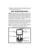 Preview for 3 page of Toastmaster TCM10DW Use And Care Manual