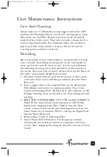 Preview for 12 page of Toastmaster TCM14B Use And Care Manual