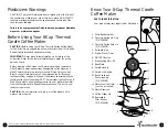 Preview for 6 page of Toastmaster TCM8TD Use And Care Manual