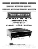 Предварительный просмотр 1 страницы Toastmaster TECC 4224 Installation Operation & Maintenance