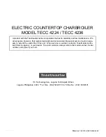 Preview for 13 page of Toastmaster TECC 4224 Installation Operation & Maintenance