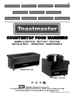Toastmaster TECF1523 Installation, Operation And Maintenance Manual preview