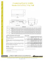 Preview for 2 page of Toastmaster TECG7324 Brochure