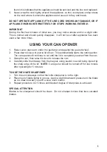 Preview for 5 page of Toastmaster TM-109CN Instruction Manual