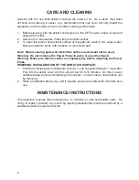 Предварительный просмотр 6 страницы Toastmaster tm-11sk Instruction Manual