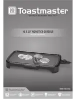 Toastmaster TM-201GR Instruction Manual preview