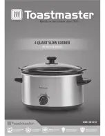 Предварительный просмотр 1 страницы Toastmaster TM-318BS Instruction Manual