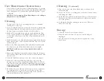 Preview for 15 page of Toastmaster TMCKM2S Use And Care Manual