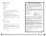 Preview for 27 page of Toastmaster TMCKM2S Use And Care Manual