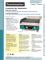 Предварительный просмотр 1 страницы Toastmaster TMDC2400 Specifications