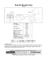 Предварительный просмотр 2 страницы Toastmaster TMFE30 - Datasheet