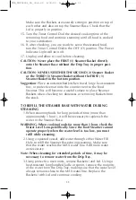 Preview for 11 page of Toastmaster TMFS4401 Owner'S Manual