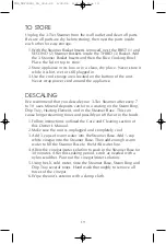 Preview for 19 page of Toastmaster TMFS4401 Owner'S Manual