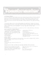 Preview for 2 page of Toastmaster TMGE24 - Owner'S Manual