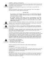 Preview for 4 page of Toastmaster TMGM24 Installation And Operation Instructions Manual