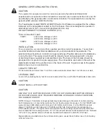 Preview for 3 page of Toastmaster TMHPE Installation And Operation Instructions Manual