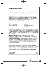 Preview for 10 page of Toastmaster TMJK1CAN Use And Care Manual