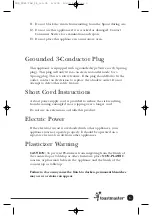 Preview for 4 page of Toastmaster TMK17CAN Use And Care Manual