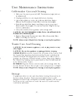 Preview for 11 page of Toastmaster TMT2CMW Owner'S Manual