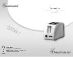 Preview for 12 page of Toastmaster TMT7W Use And Care Manual