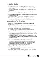 Предварительный просмотр 12 страницы Toastmaster TOV200 Use And Care Manual