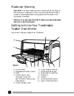 Preview for 5 page of Toastmaster TOV320 Use And Care Manual