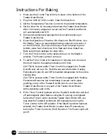 Preview for 11 page of Toastmaster TOV320 Use And Care Manual