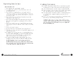 Preview for 7 page of Toastmaster TOV350W Use And Care Manual