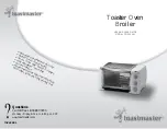 Toastmaster TOV450RL Use And Care Manual preview