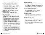 Preview for 3 page of Toastmaster TOV450RL Use And Care Manual