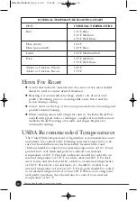 Preview for 13 page of Toastmaster TOV850B Use And Care Manual