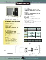 Предварительный просмотр 26 страницы Toastmaster TP209 User Manual