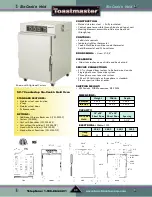 Предварительный просмотр 41 страницы Toastmaster TP209 User Manual