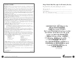 Preview for 21 page of Toastmaster TSC4P Use And Care Manual