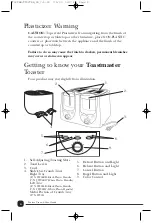 Предварительный просмотр 5 страницы Toastmaster TT4CTBB Use And Care Manual