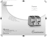 Предварительный просмотр 15 страницы Toastmaster TT4CTBB Use And Care Manual