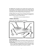 Предварительный просмотр 3 страницы Toastmaster TTS2 Use And Care Manual