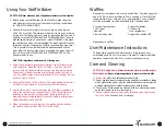 Preview for 6 page of Toastmaster TWB2REGT Use And Care Manual