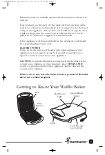 Preview for 4 page of Toastmaster TWB4BEL Use And Care Manual