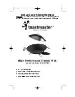 Toastmaster TWK45 Use And Care Manual preview