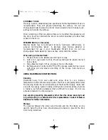 Preview for 6 page of Toastmaster TWK45 Use And Care Manual